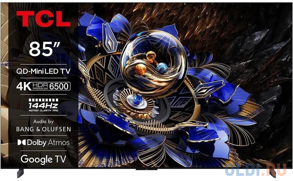 TCL 85X11K: Флагманский QD-Mini LED телевизор с 14000 зонами локального затемнения и звуком Bang & Olufsen