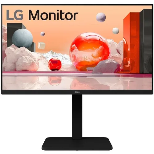 Обзор LG 24BA450-B: бизнес-монитор с IPS-матрицей, 100 Гц и полным эргономическим оснащением