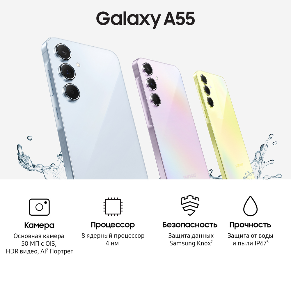 Samsung Galaxy A55 5G корпус и сборка
