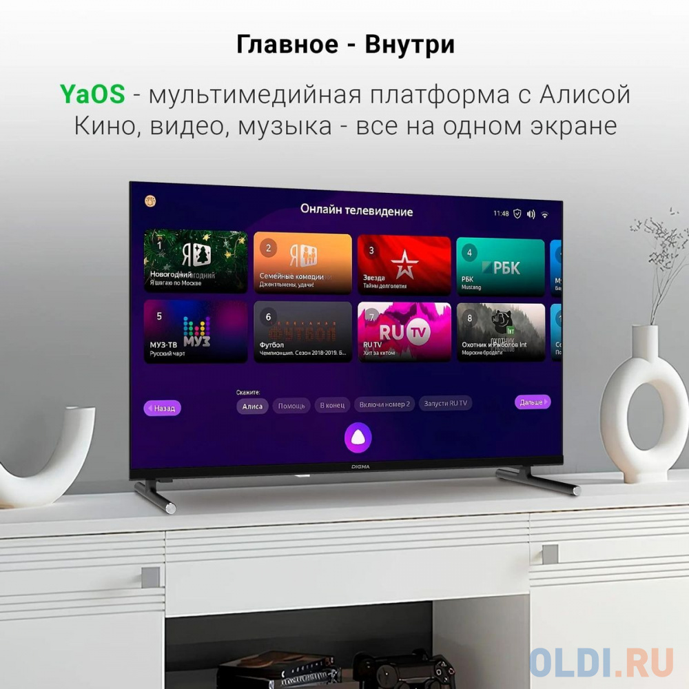 Целевая аудитория Digma DM-LED32SBB33