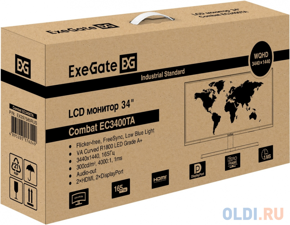 ExeGate Combat EC3400TA в сравнении