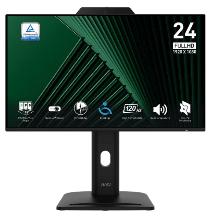 MSI PRO MP275 вид сбоку и подставка