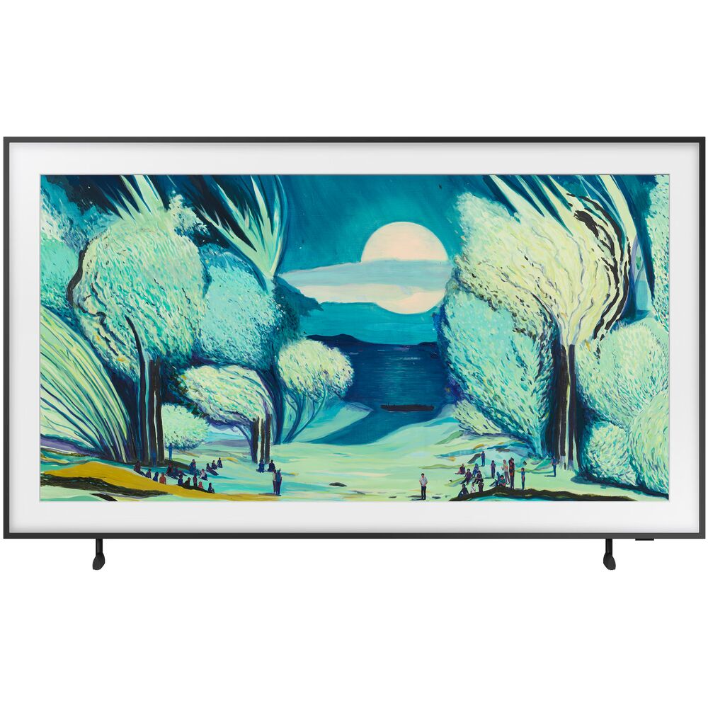 Samsung QE55LS03FA - боковой вид, толщина корпуса