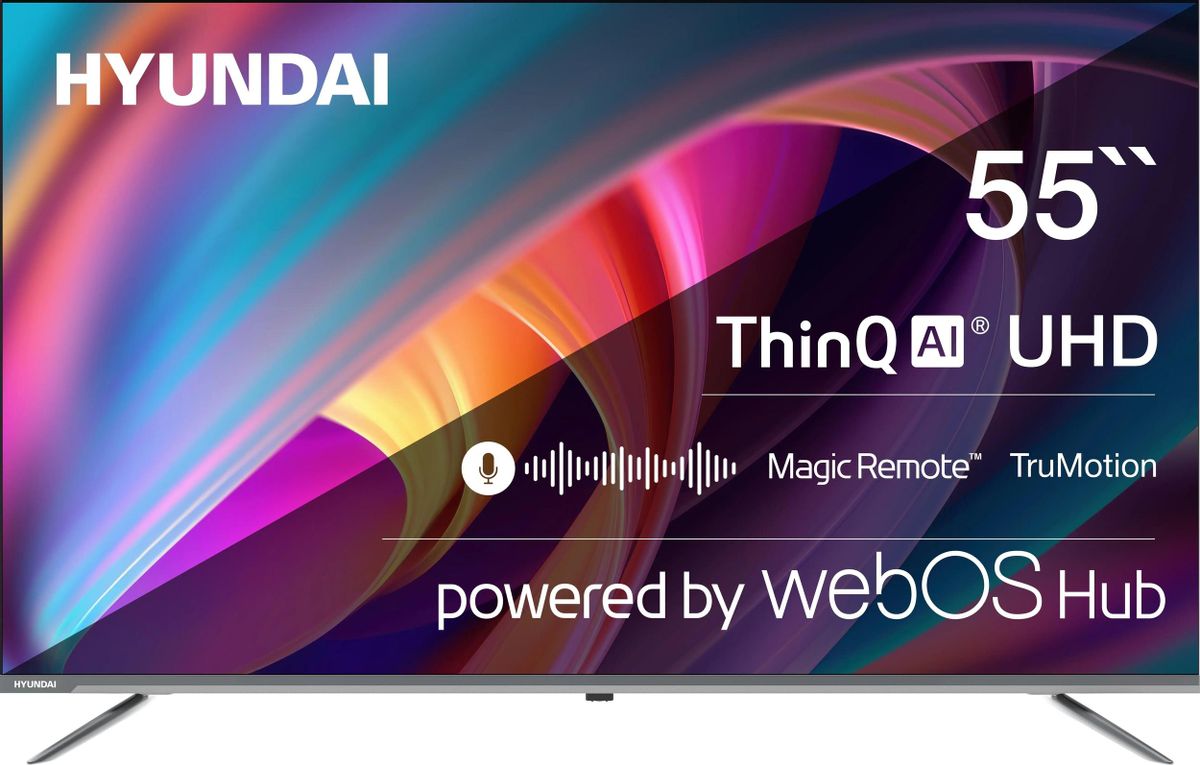 Hyundai H-LED55BU7100: Доступный 4K-телевизор с WebOS и впечатляющим качеством изображения