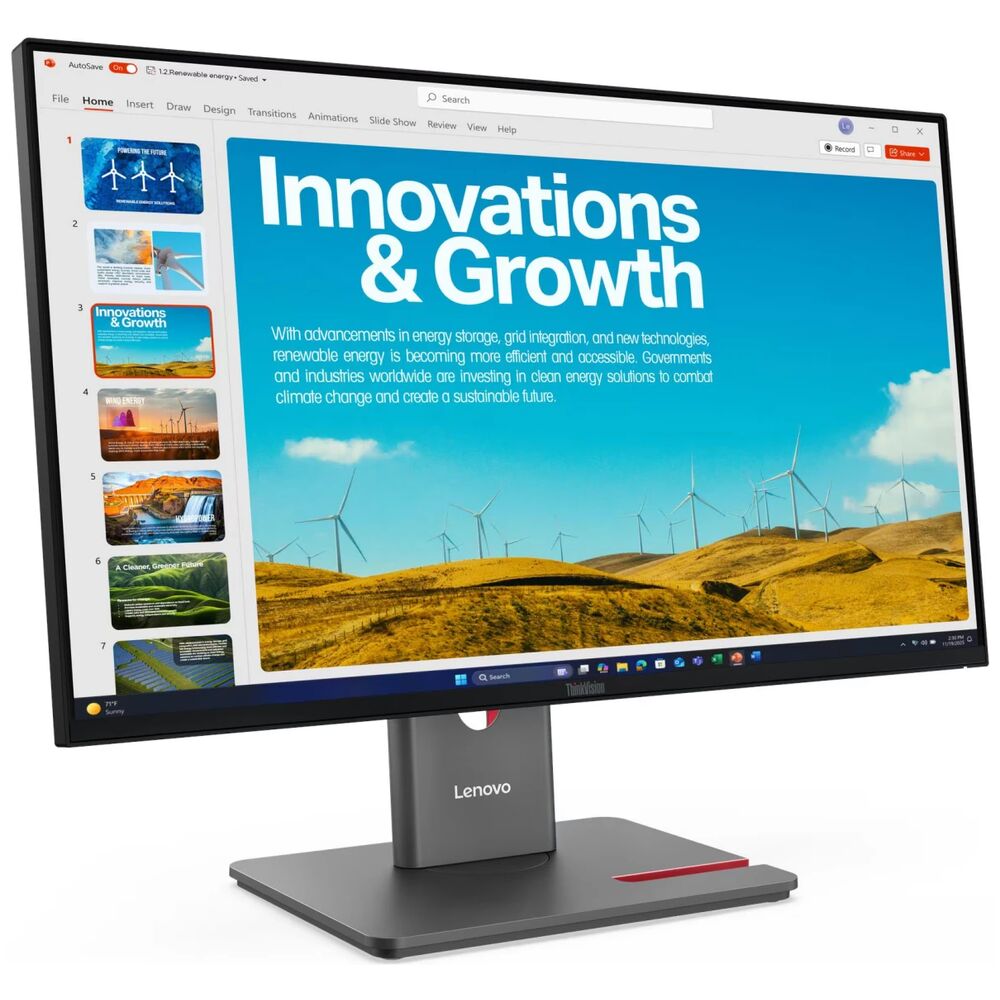 Lenovo ThinkVision P24QD-40 качество изображения