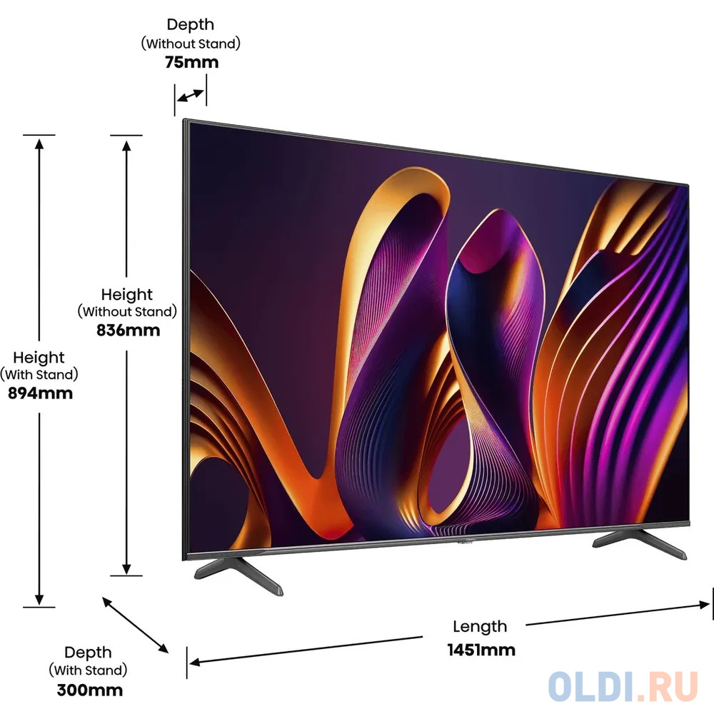 Финальный кадр обзора Hisense 65E7NQ PRO