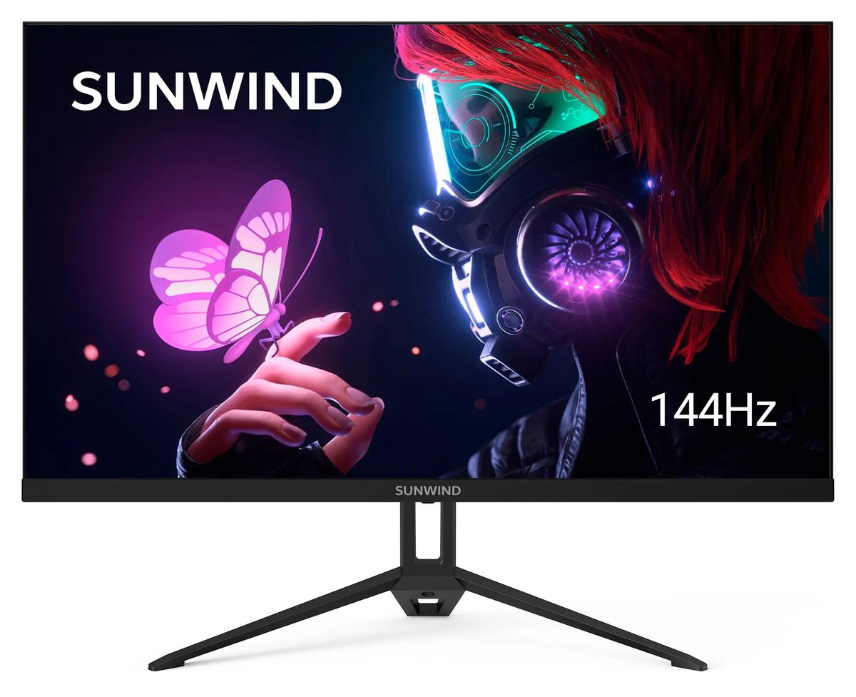 Обзор игрового монитора Sunwind SUN-M27BA108: доступная производительность в формате 2K