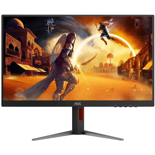 AOC Q27G4Z — вид сзади и стойка