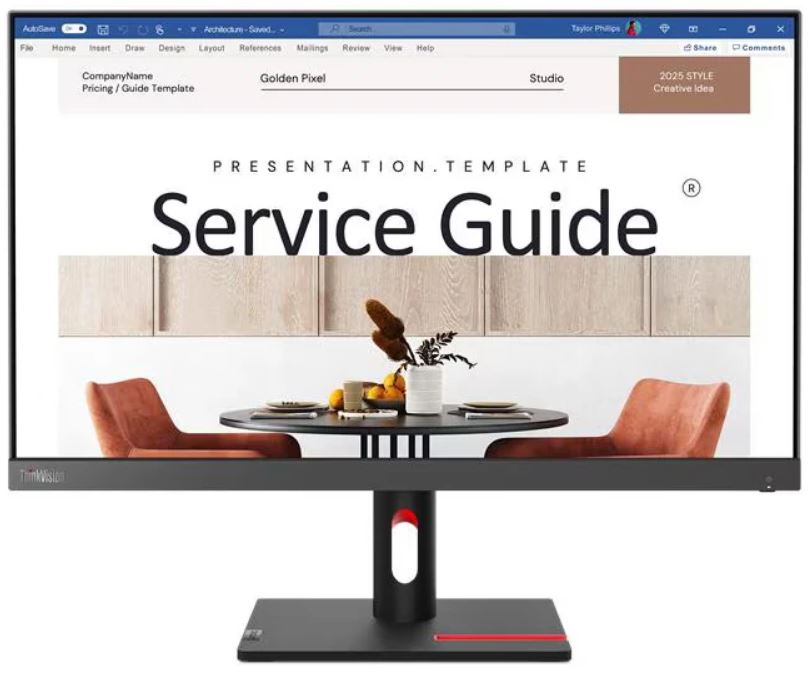 Обзор монитора Lenovo ThinkVision S24i-30 (63DEKAT3UK): идеальное решение для повседневной работы