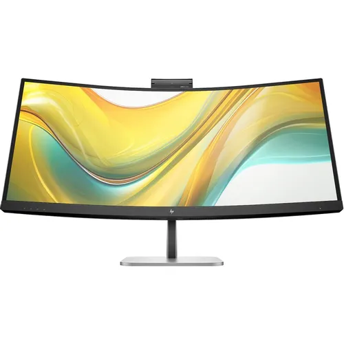Обзор HP Series 5 Pro 534pm (9E0Z2UT): ультраширокий изогнутый монитор для конференций с AI-функциями и встроенной камерой Poly Studio
