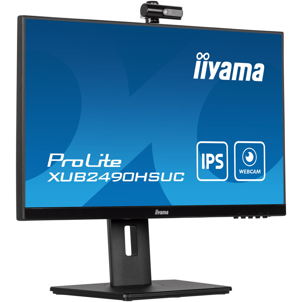 iiyama ProLite XUB2490HSUC-B5 — веб-камера крупным планом