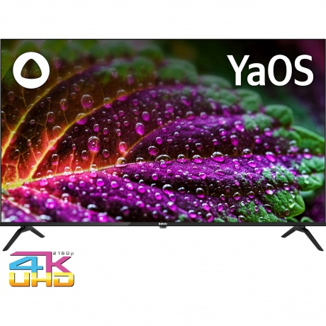 BBK 40LEX-7244/FTS2C (W) — интерфейс YaOS и пульт управления