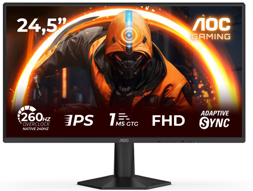 Обзор AOC 25G50Z: игровой монитор с Fast IPS, 260 Гц и 0,3 мс MPRT для киберспорта