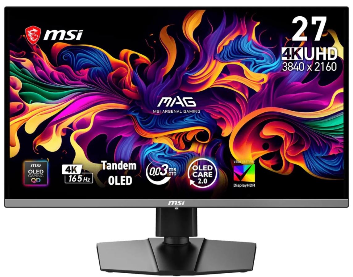 Обзор MSI MPG 272URX QD-OLED (9S6-3CD79A-096): 24 дня с 26.5-дюймовым 4K QD-OLED монитором на 165 Гц