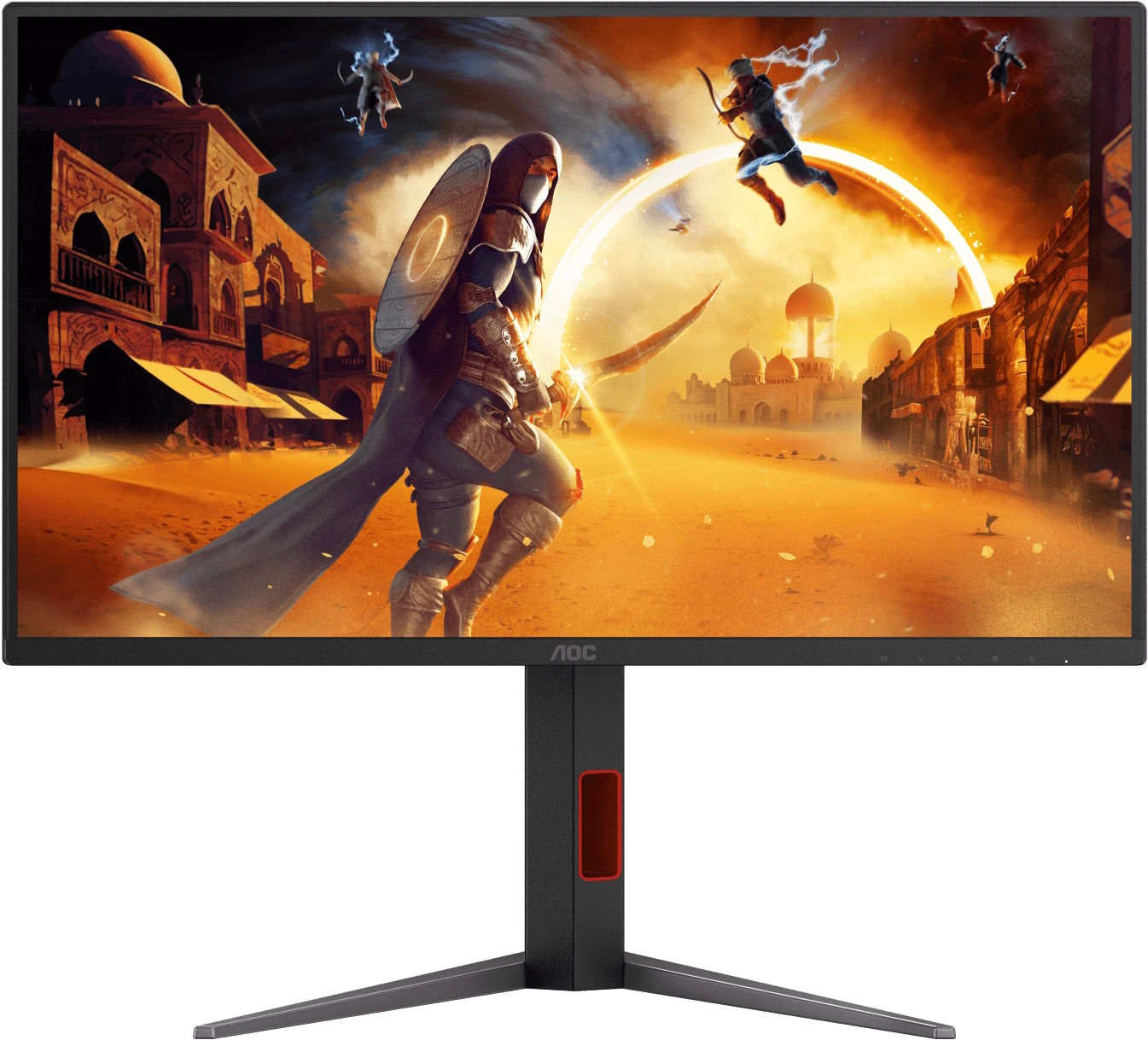 AOC 25G4S задняя панель и разъёмы