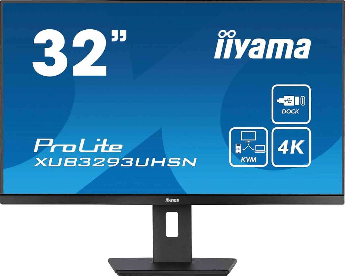 Обзор Iiyama XUB3293UHSN-B5: профессиональный 4K-монитор с KVM-переключателем для продуктивной работы