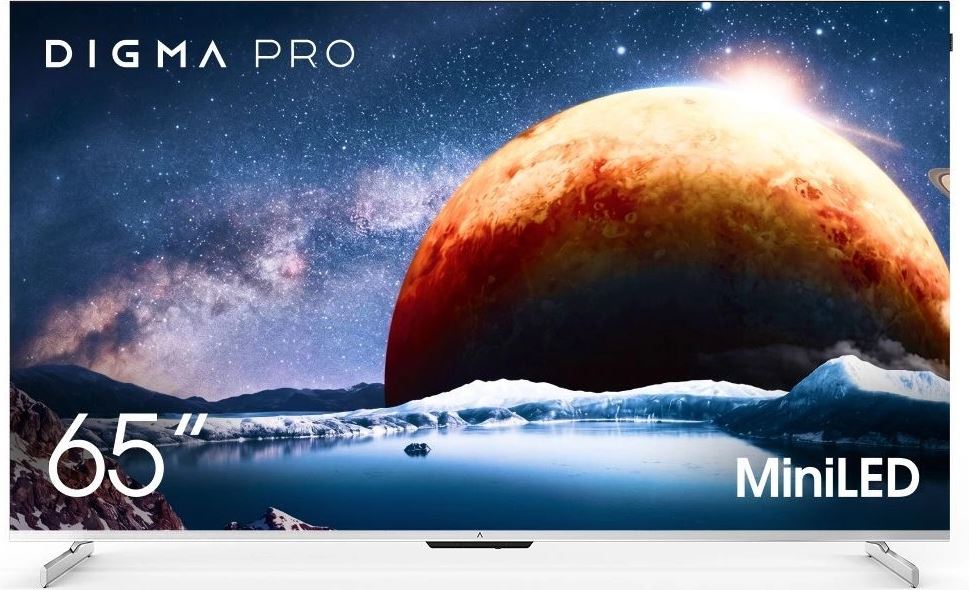 Обзор Digma Pro Mini LED 65Q (2148956): 65 дюймов QLED + Mini LED с 144 Гц и Google TV — реальный тест флагмана бренда