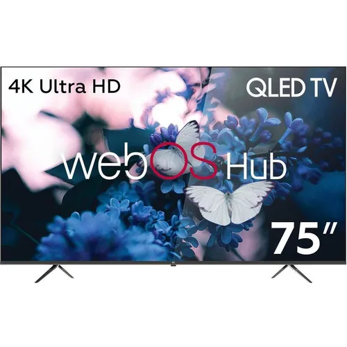 Обзор телевизора BQ 86198075: 86-дюймовый QLED-гигант на WebOS Hub 7.0 — детальное тестирование