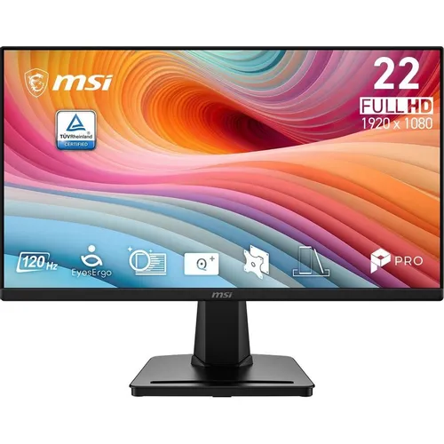 Обзор MSI PRO MP225V (9S6-3PE0CM-056): офисный монитор с VA-панелью, 100 Гц и технологией EyesErgo — честный тест после трёх недель использования