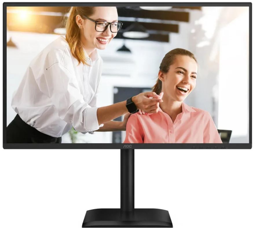 Обзор AOC 27E4CV: универсальный 27-дюймовый IPS-монитор с USB-C 90W, RJ45 и 120 Гц для современного рабочего места