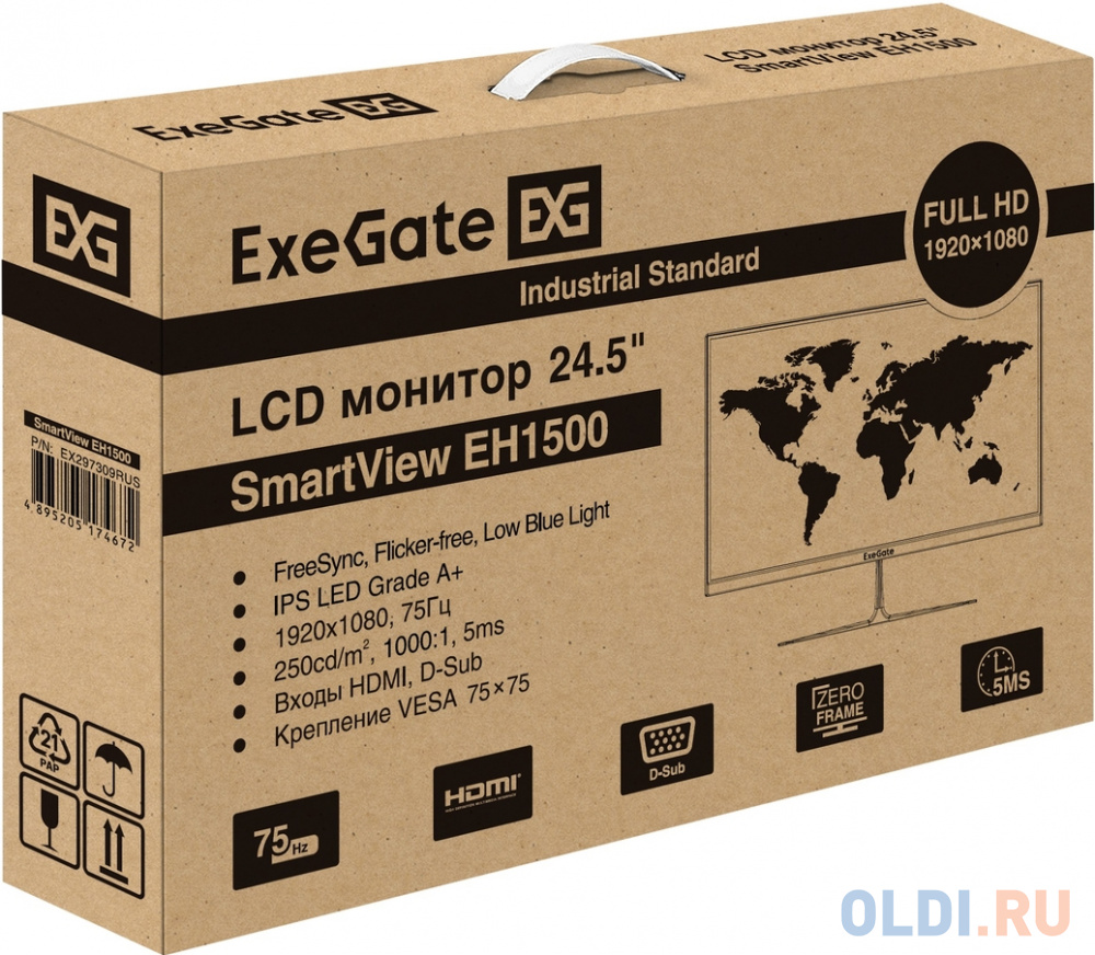 Exegate SmartView EH1500 вид сбоку