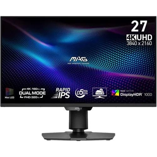 Обзор MSI MAG 274QPF X30MV: игровой монитор с Mini-LED и Rapid VA — мощный соперник OLED за меньшие деньги