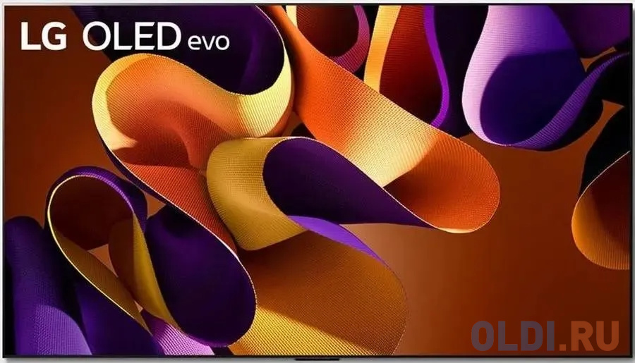 LG OLED55G4RLA.ARUB на стене