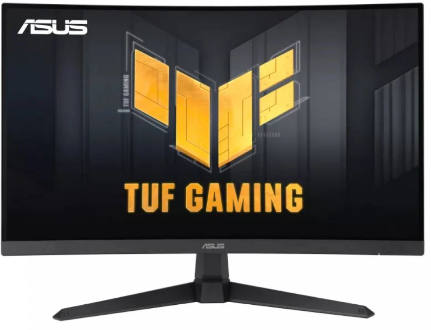 ASUS TUF Gaming VG27VQM1B — вид сзади и разъёмы