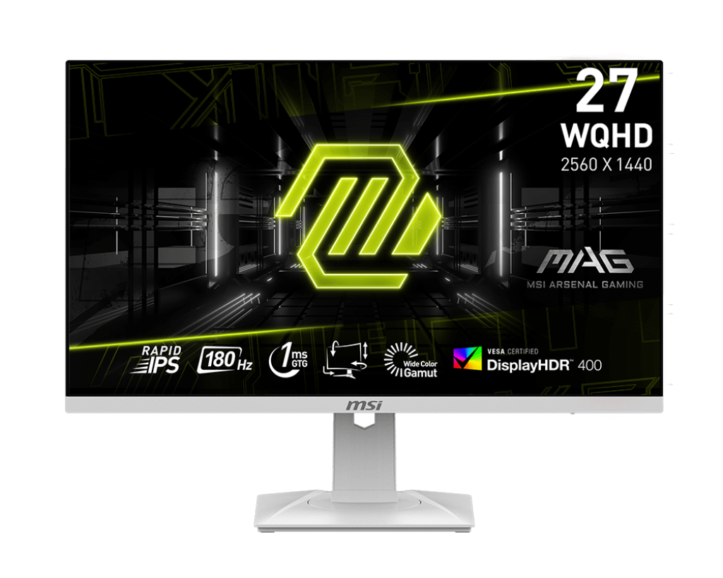 Обзор MSI MAG 274QRFW: стильный белый геймерский монитор с впечатляющими характеристиками