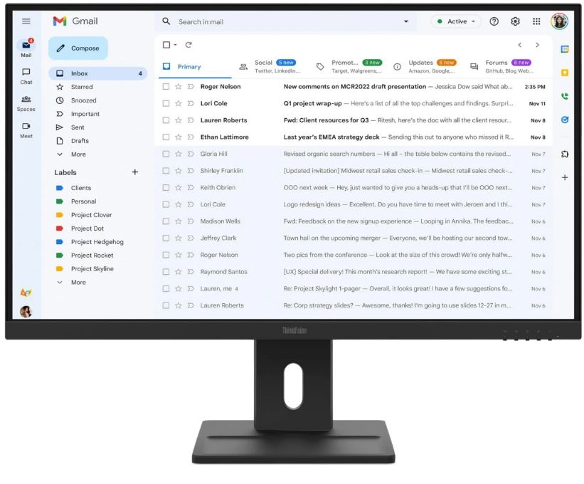 Обзор Lenovo ThinkVision E27-40 (64BCMAT4EU): 27-дюймовый IPS-монитор для офиса и работы дома