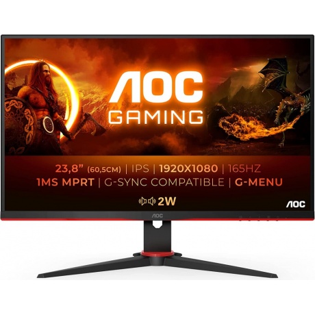 Тестирование цветопередачи AOC 24G2SPU/BK