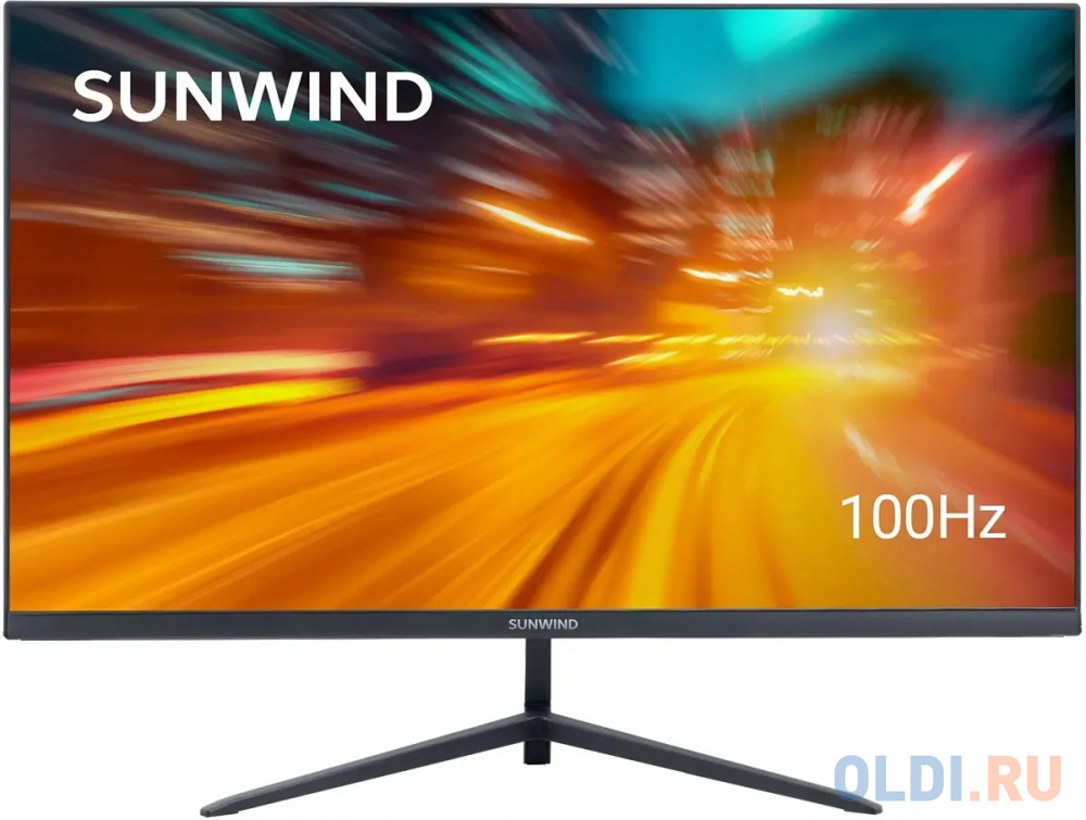 Обзор монитора Sunwind SM-24FV222: доступный VA-дисплей с частотой 100 Гц для повседневных задач и казуального гейминга
