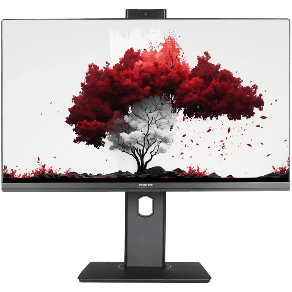 Обзор монитора RDW Computers RDW2402K/F00B3: российский офисный IPS-дисплей 23,8" с веб-камерой, пивотом и регулируемой подставкой