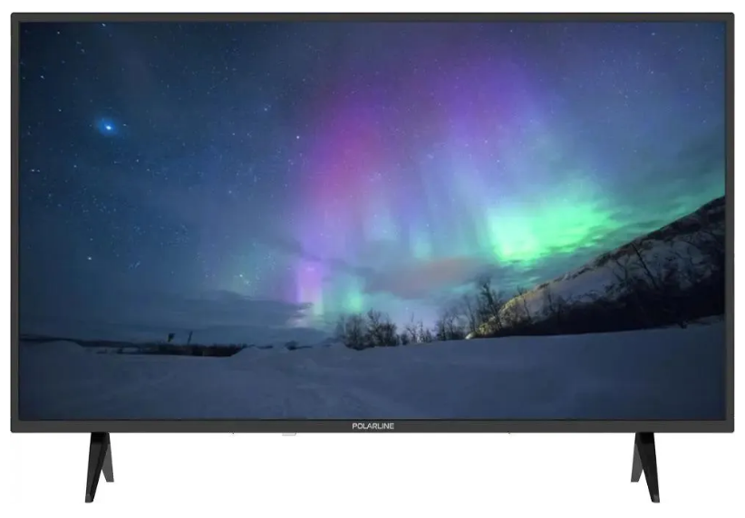 Polarline 40PL52TC - меню настроек и Smart TV интерфейс