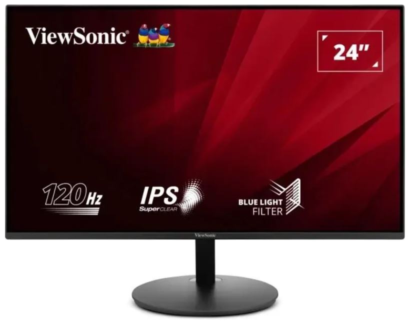 Обзор ViewSonic VA24E1-H: доступный 120 Гц монитор с IPS-матрицей для работы и развлечений