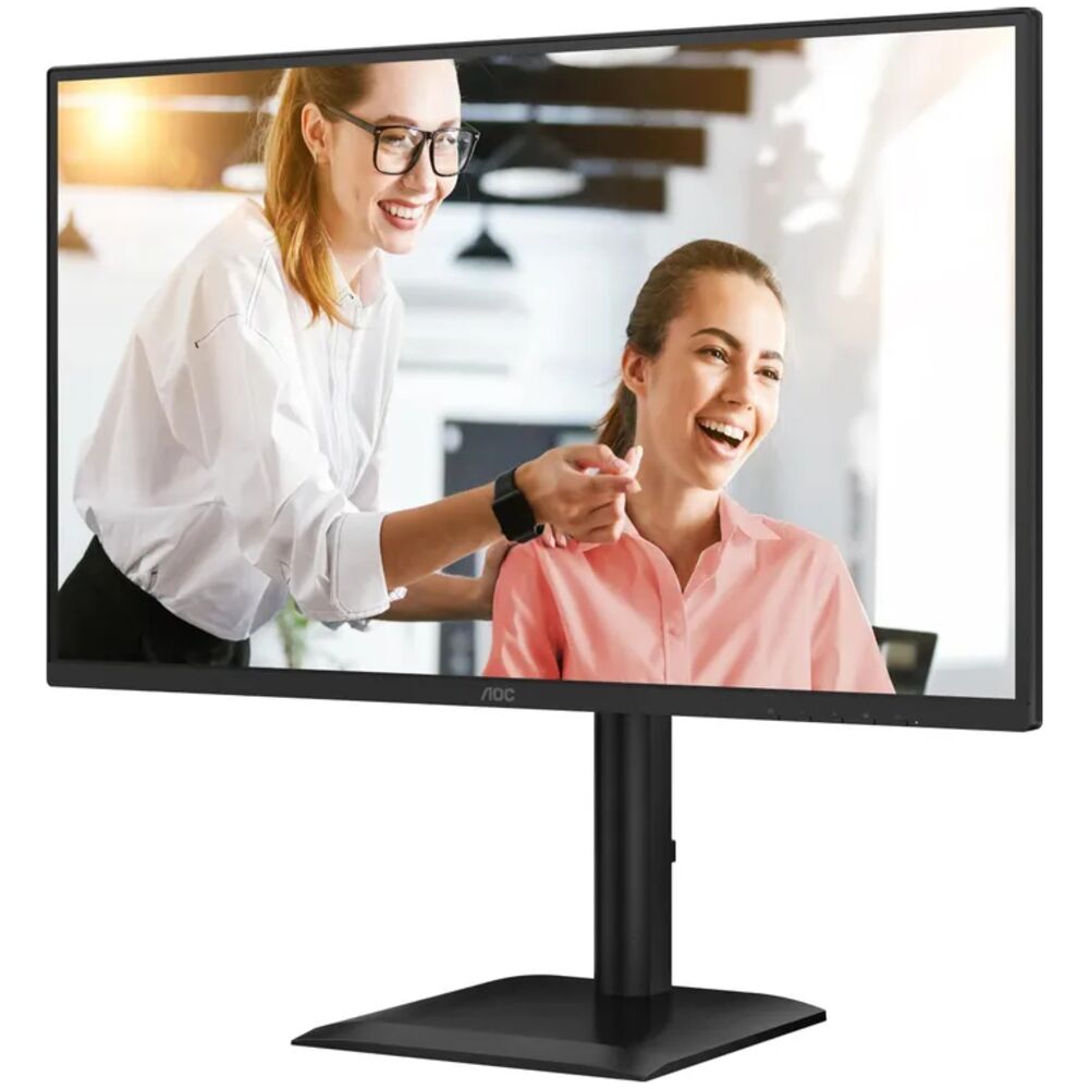 AOC Q27E4CV — USB-C кабель и подключение ноутбука