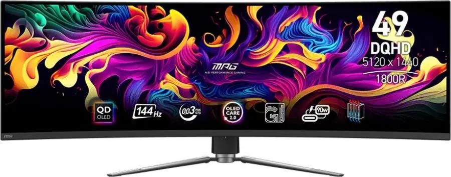 Обзор MSI MPG 491CQP QD-OLED: ультраширокий игровой OLED-монитор с потрясающим качеством изображения