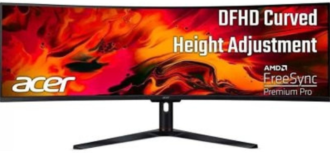Обзор Acer EI491CR (UM.SE1CD.S01): сверхширокий игровой монитор с соотношением сторон 32:9 — мой опыт тестирования