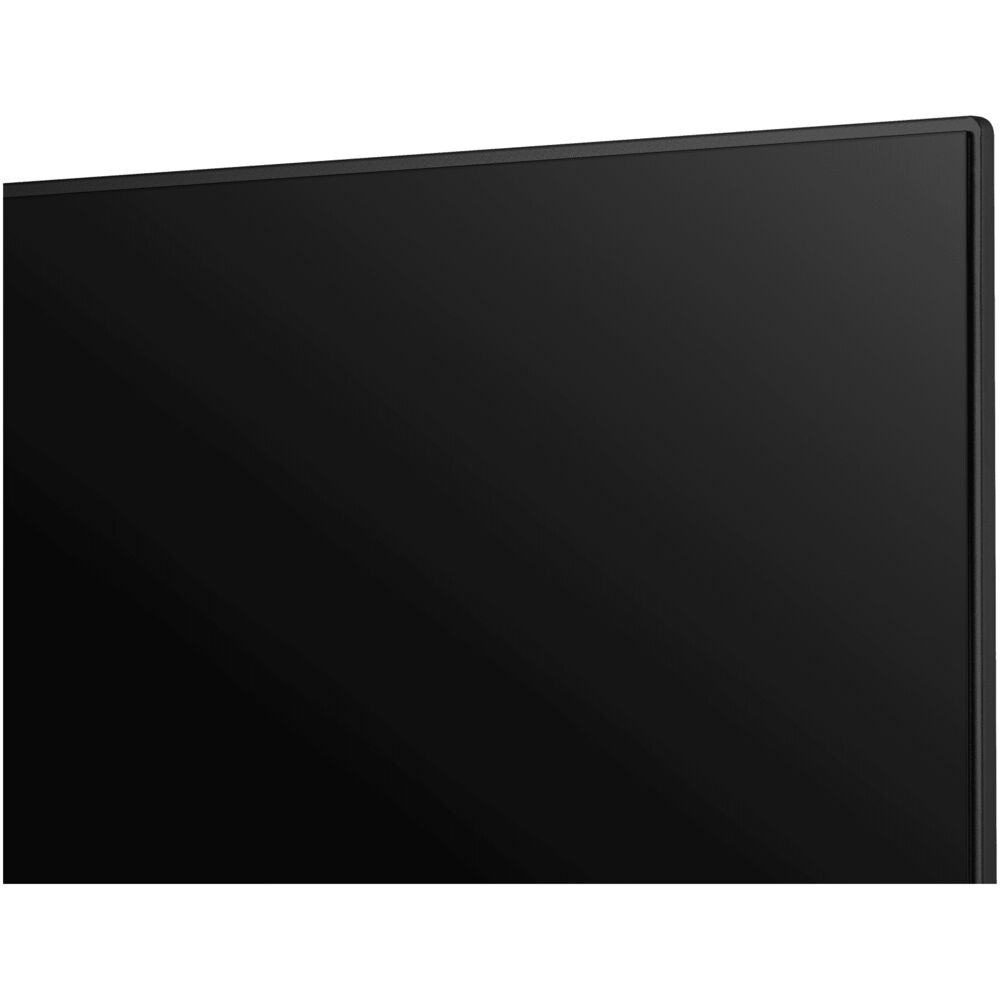 Hisense 75E7Q PRO — вид сбоку и подставка
