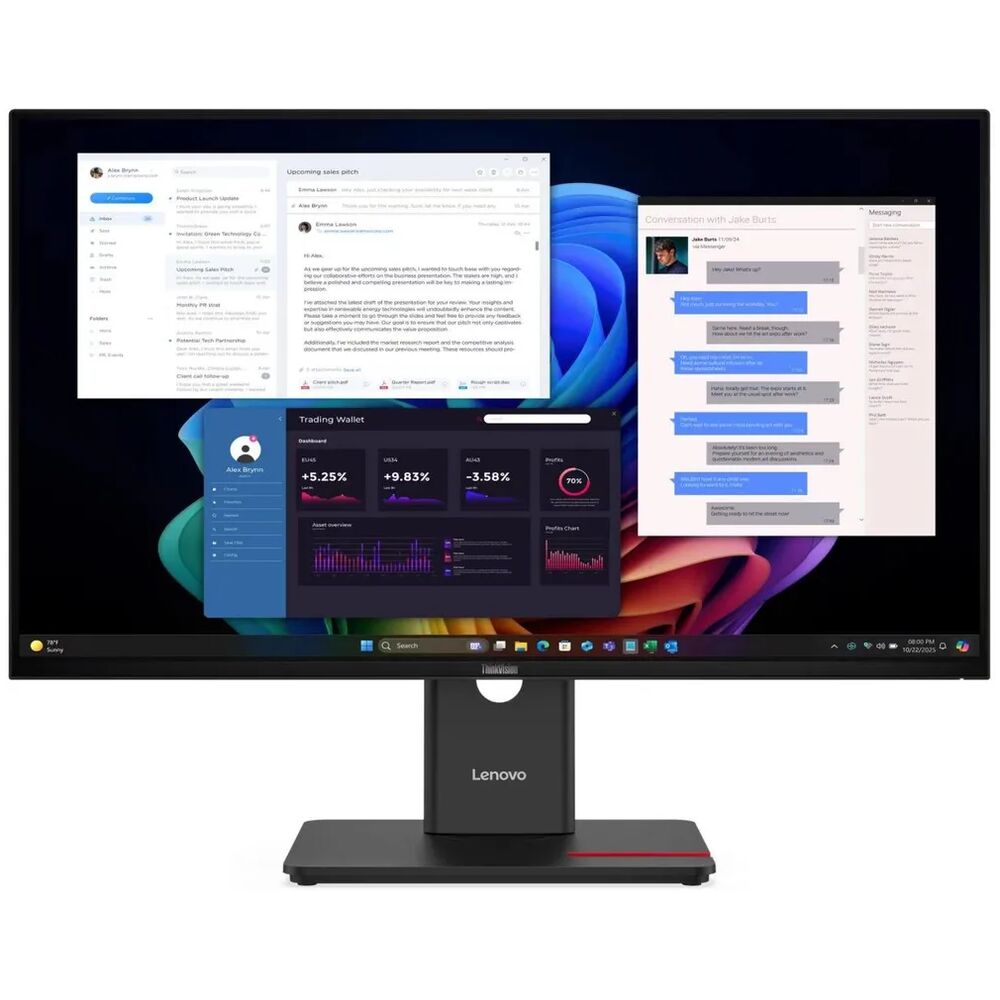 Распаковка Lenovo ThinkVision T27UD-40