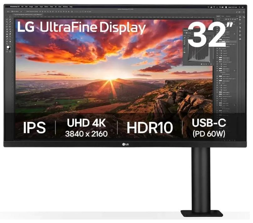 Обзор LG 32UN880K-B: эргономичный 4K IPS-монитор с USB-C для профессионалов и удалённой работы