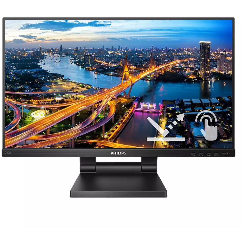 Обзор Philips 242B1TC: сенсорный монитор с технологией SmoothTouch для офиса и продуктивной работы