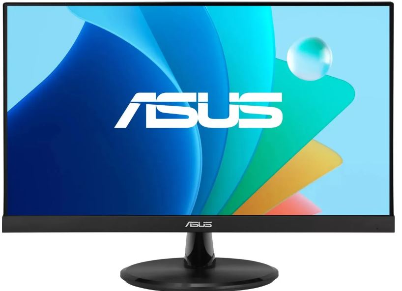 ASUS VP229HF — вид сзади и разъёмы