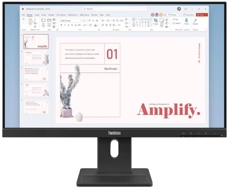Обзор Lenovo ThinkVision E24-40 (64BAMAT1EU): универсальный офисный монитор с IPS-матрицей, 100 Гц и полноценной эргономикой