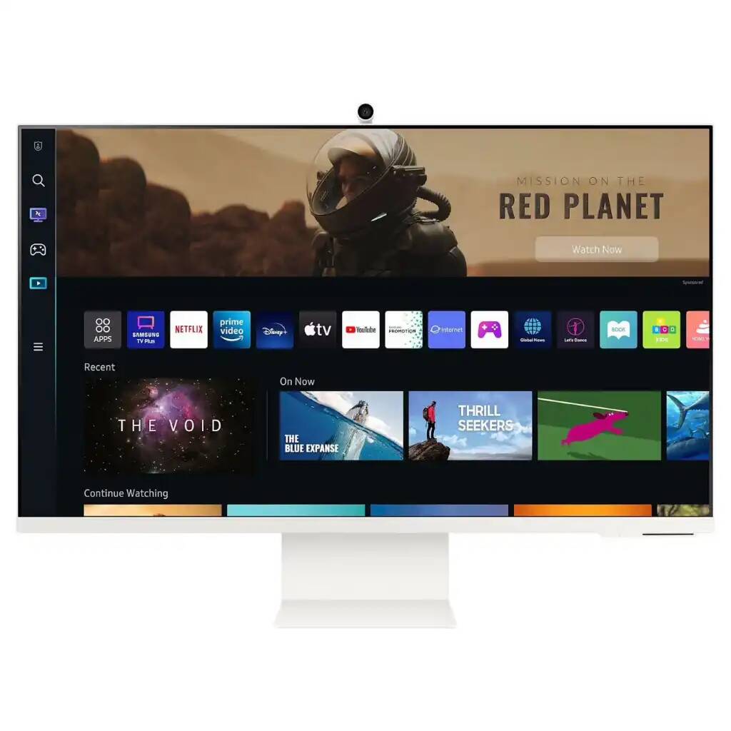 Обзор Samsung LS32CM801UIXCI (M8 M80C): умный 4K-монитор для работы, стриминга и жизни без ПК