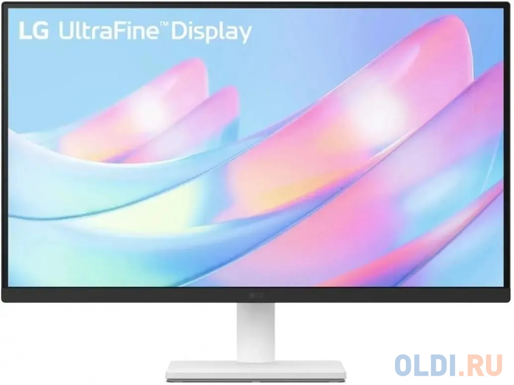 LG 27US500-W вид сбоку