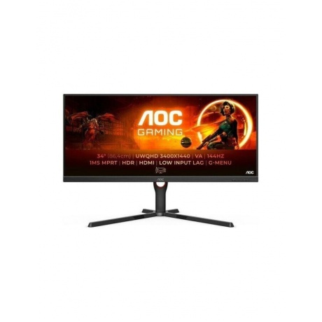 AOC U34G3XM во время игры