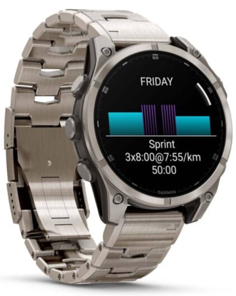 Garmin Fenix 8 47mm — AMOLED дисплей