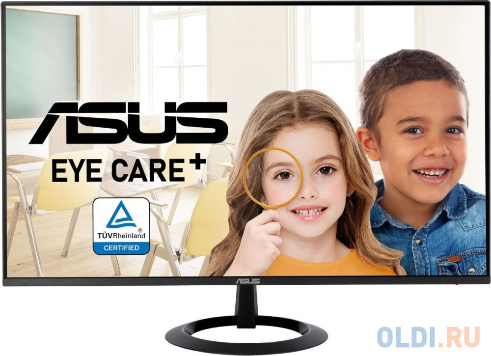 Обзор монитора ASUS VZ27EHF (90LM07B0-B01470): тонкий геймерский дисплей с заботой о глазах