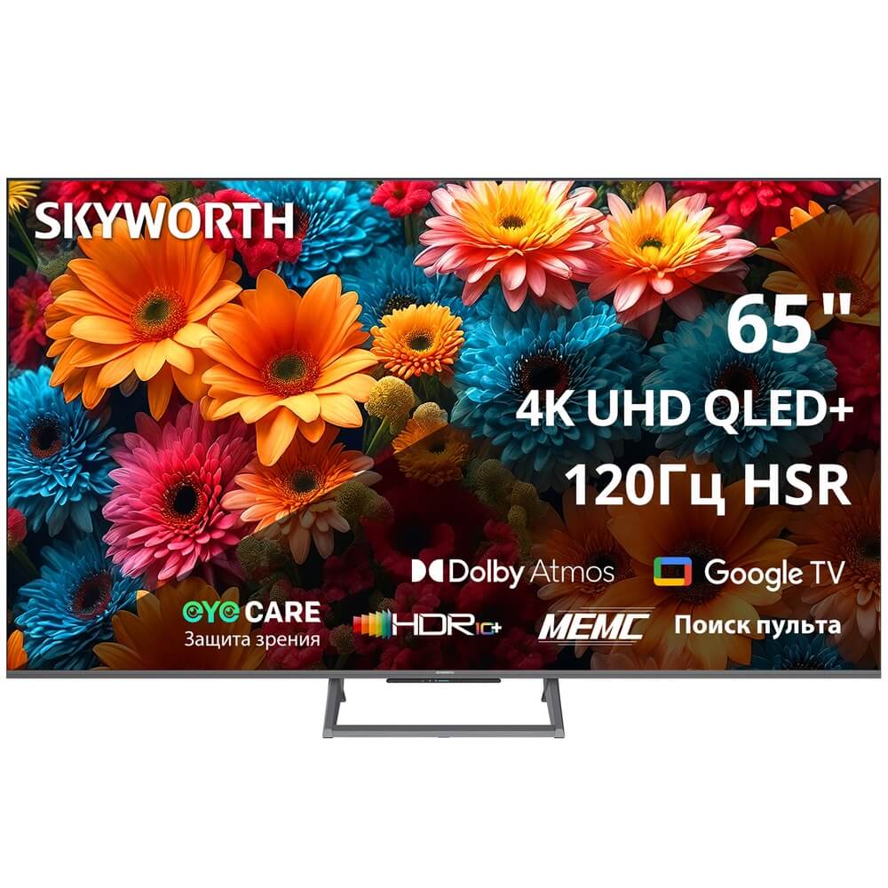 Skyworth 65Q67H распаковка